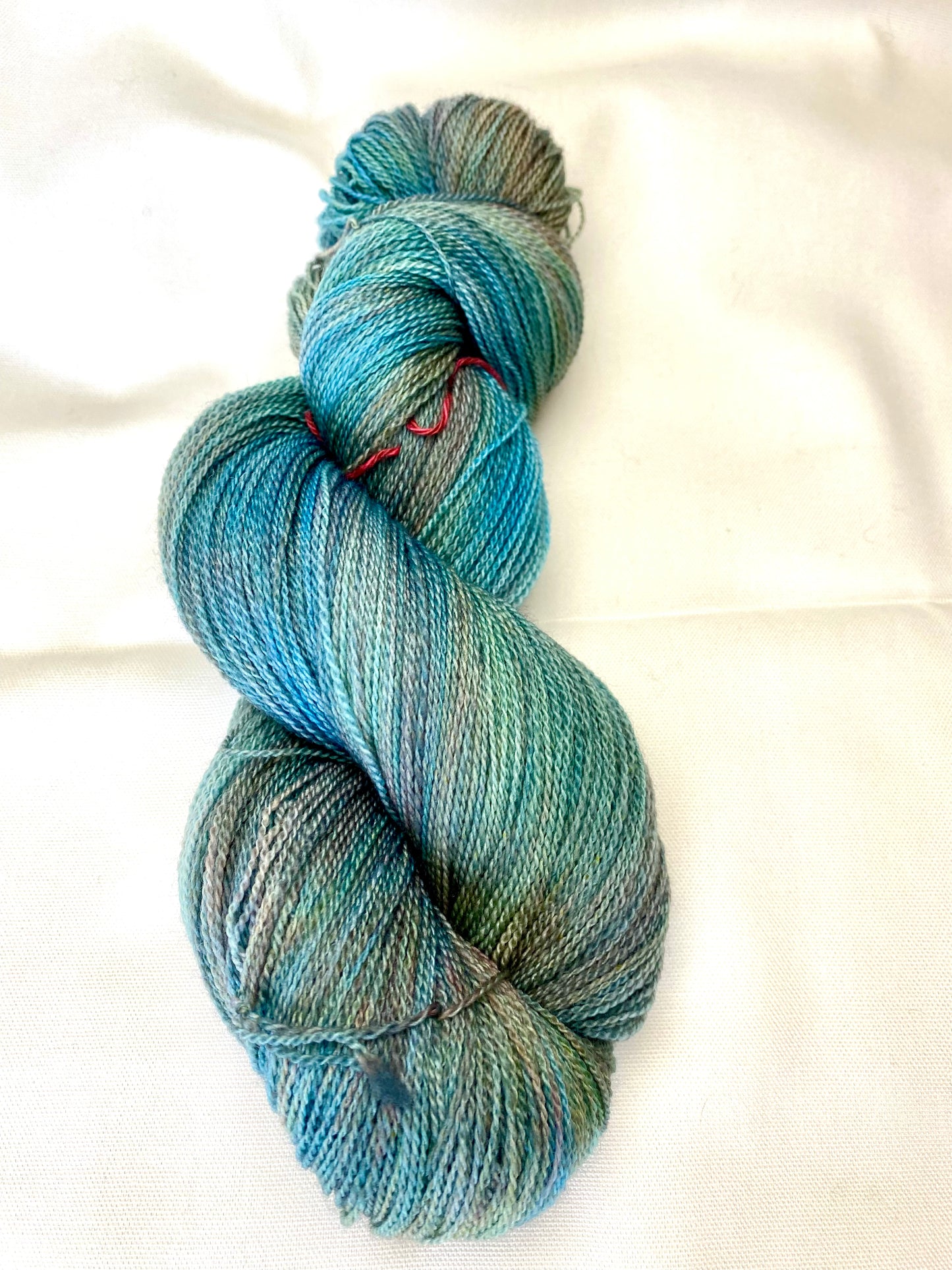Winter Pillow Lace / Blue Algae