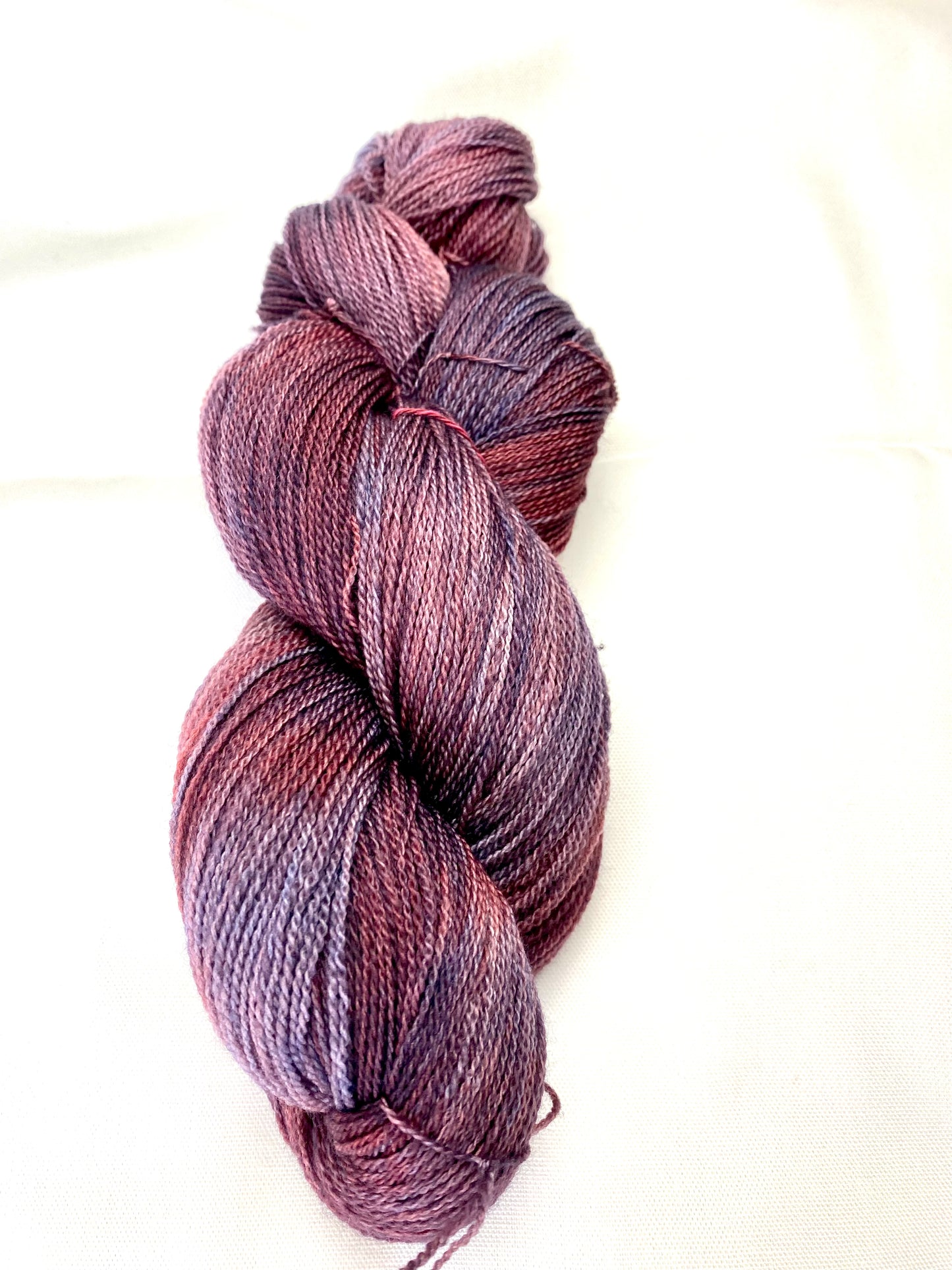 Winter Pillow Lace / Rosy Paintbrush