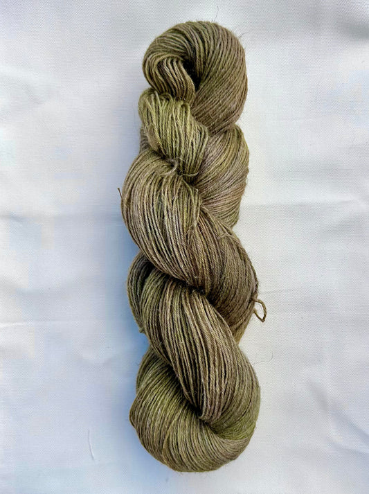 Soft Linen Fingering / Olive New Mexican