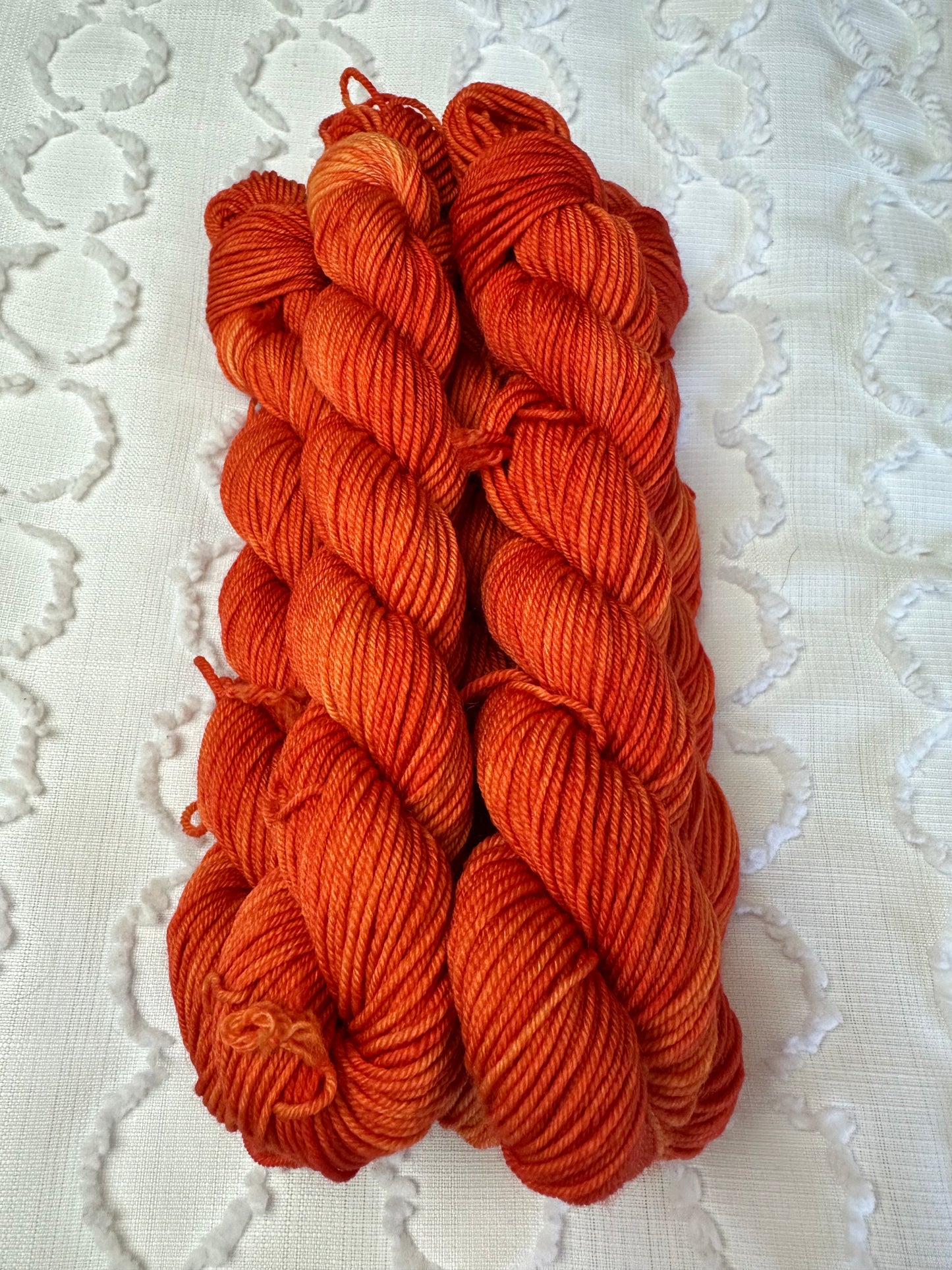 Winter Pillow Lace / Upland Orange