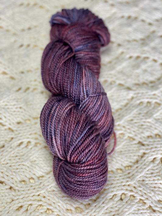 Silky Wool DK Weight / Rosy Paintbrush