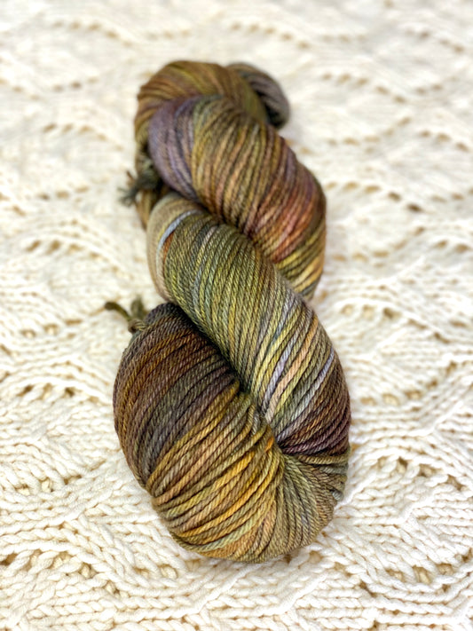 Winter Pillow Worsted / Olive New Mexican