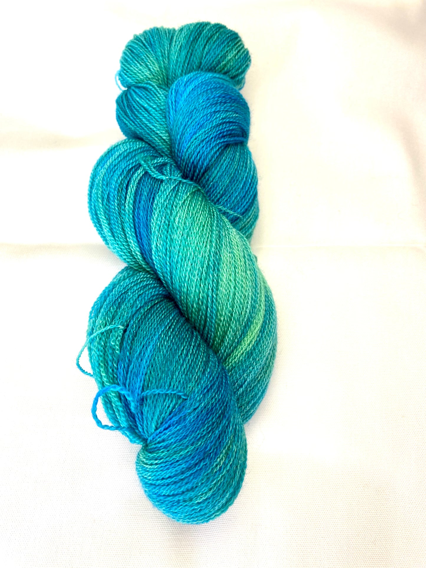 Winter Pillow Lace / North Shore Teal